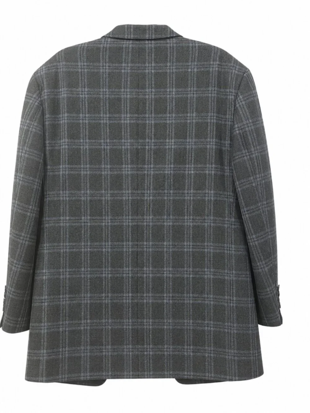 100% Wool Windowpane-Michael Kors Sport Coat/Blazer-Blue/Gray Sz 48R